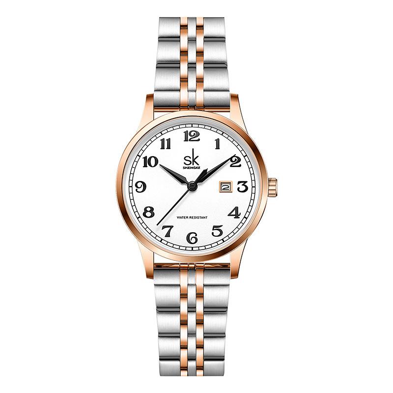Women'S Watch Niche Square Watch Fashionable And Simple Bamboo Steel Belt Women'S Watch Women'S Quartz Watch Women'S 0178