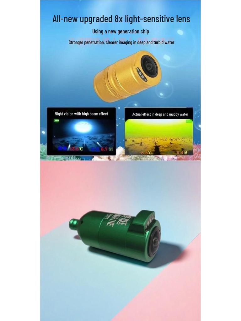 Submarine 8x Magnification Fish Exploration Camera