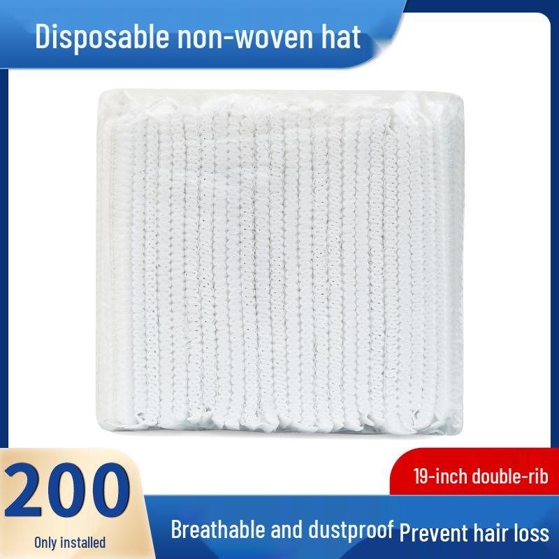 Disposable Non-woven Dustproof Work Cap for Kitchen & Catering