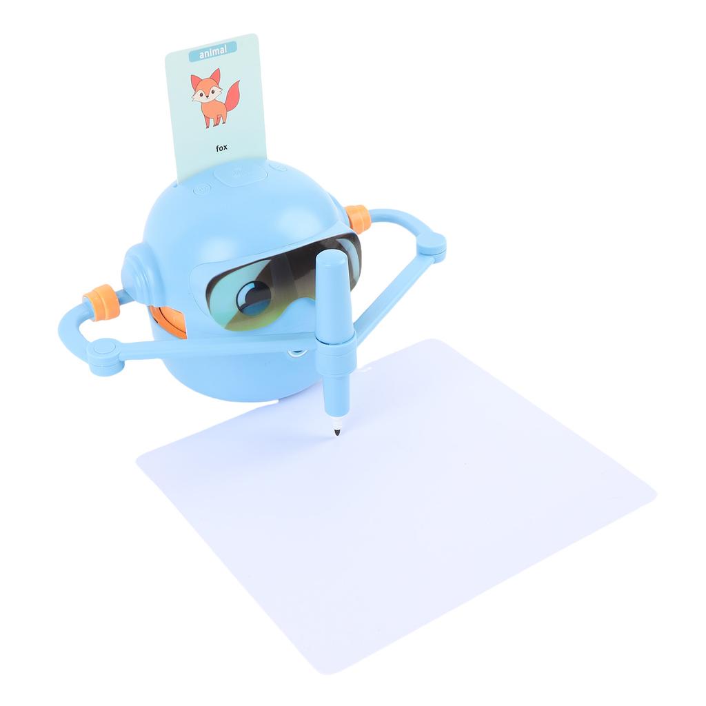 Automatic Drawing Robot with 100 Cards Interactive Painting Machine Toy for Kids Early Learning Entertainment