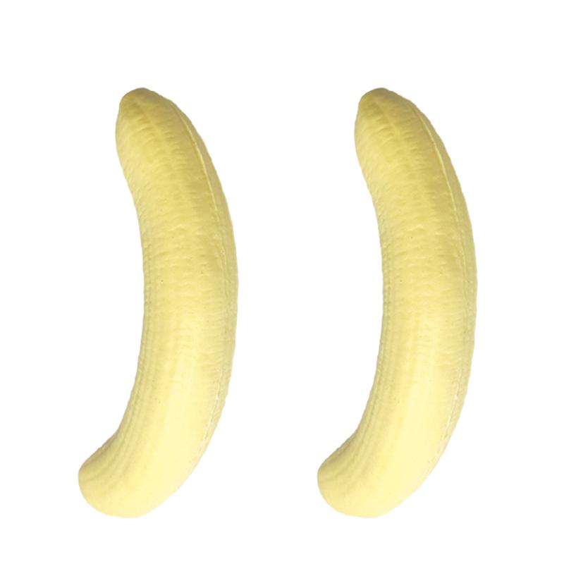 Kawaii Soft Banana Squishy Toy Slow Rising Yellow Banana Flesh Rebound Squeeze Toy Anti Stress Release Ball Hand Relax Gifts