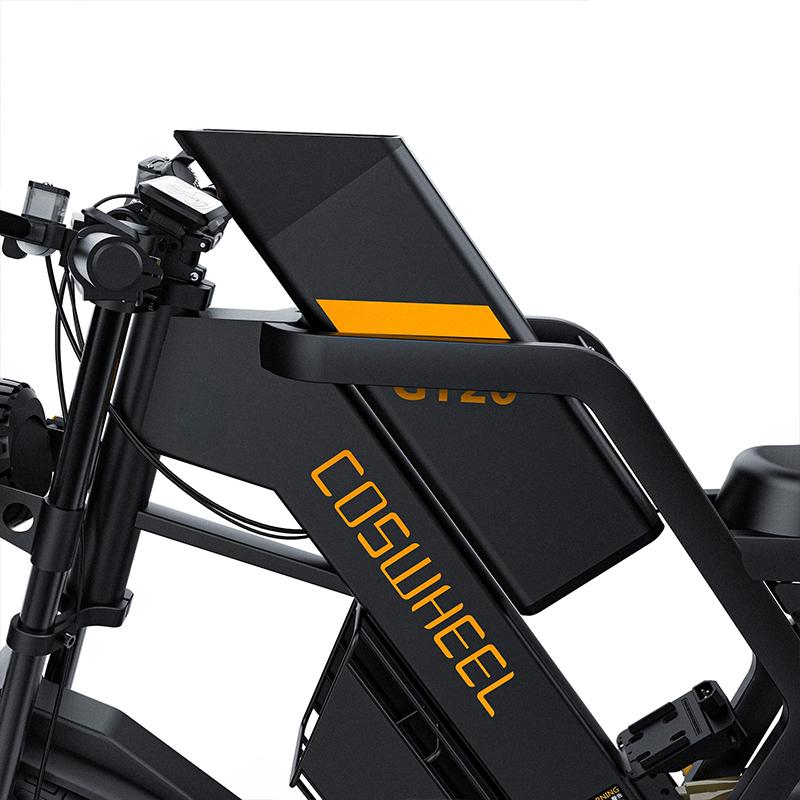 Bicicleta de Montaña Eléctrica Coswheel GT20 Doble Motor, 2000W/4000W, Batería 20AH/40Ah Neumático Ancho de 20 Pulgadas Ebike Todoterreno Off-Road