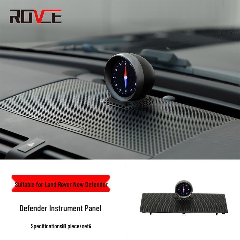 

Applicable for 2020-2026 Land Rover Defender Dashboard Compass for Models 90, 110, and 130.