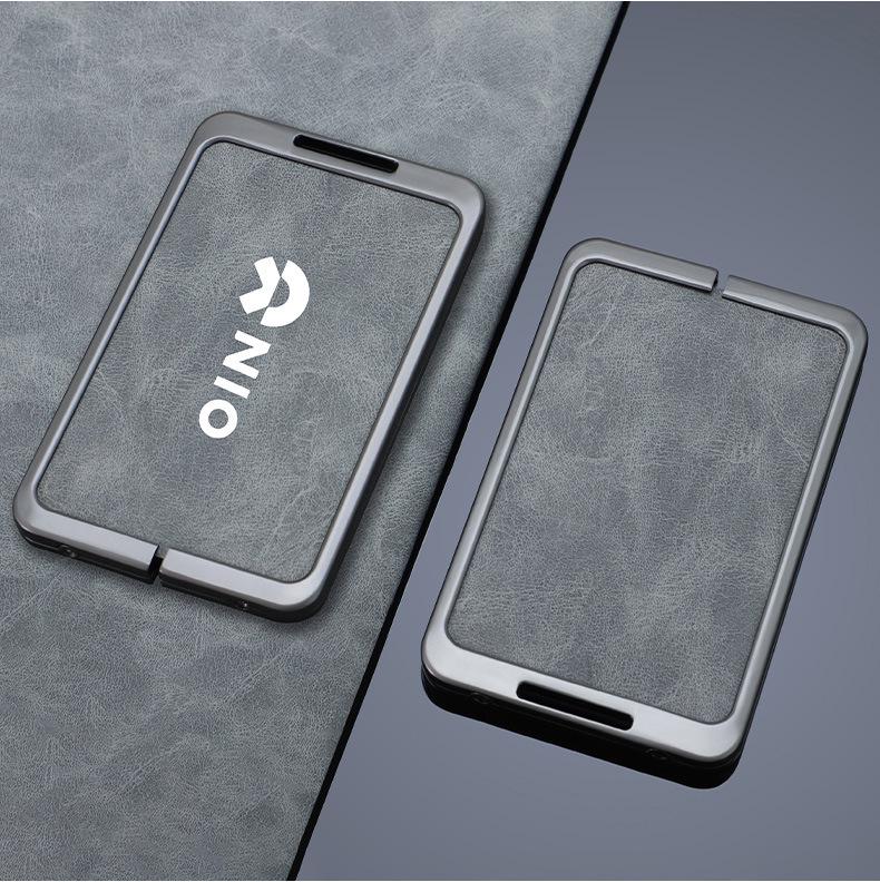 NIO Car Key Case: Compatible with ES6, ES8, EC6, EC7, ET5, ET7, ES7 Models. Stylish and Durable Buckle Design for Men.