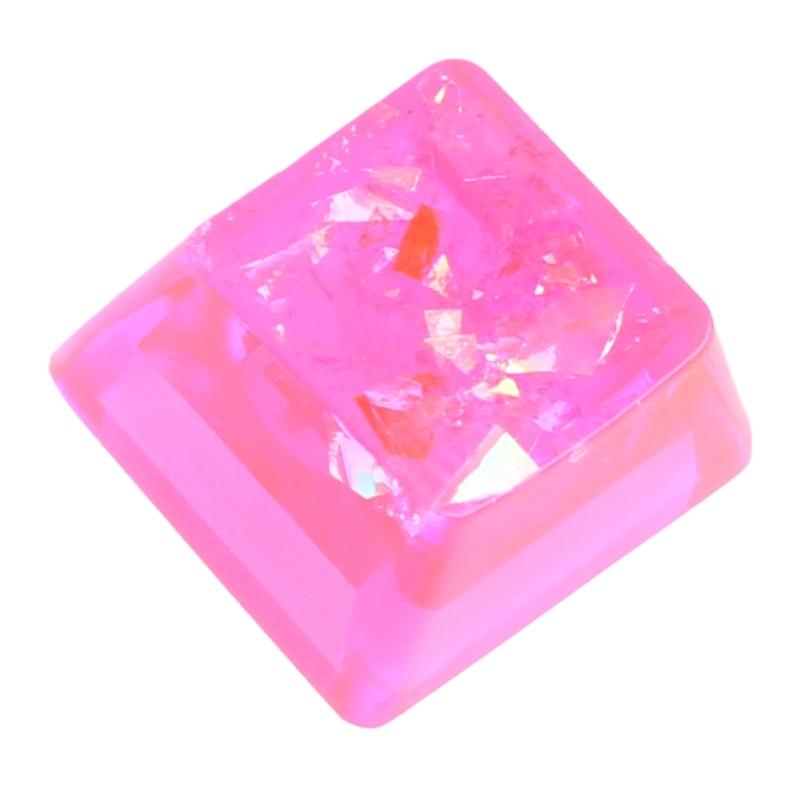 Game Mechanical Keyboard Cap Accessories Epoxy Resin for Cross Shaft Special Keycap Personalized Light Transmission Hand