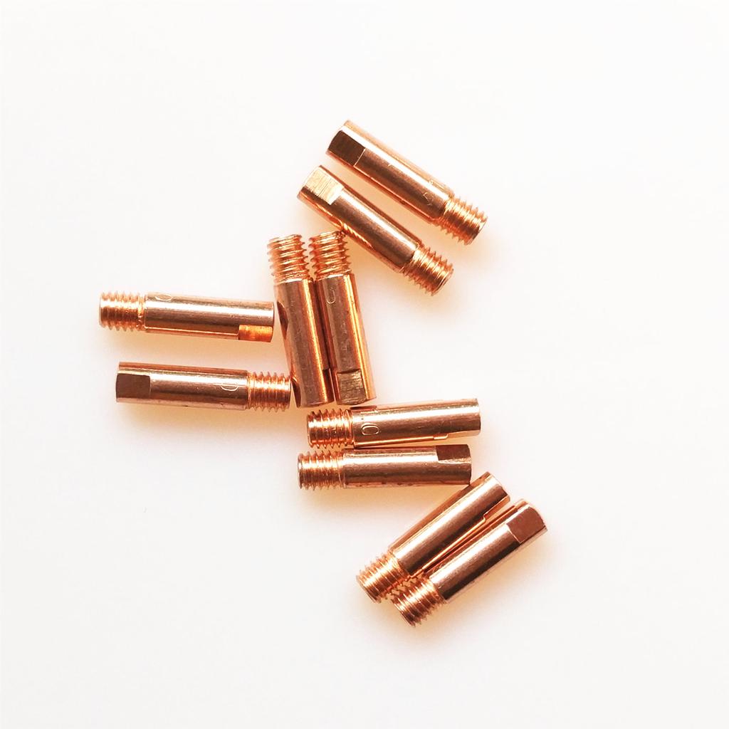 1.0mm Welding Contact Tips 20Pcs Copper Contact Tip for 15AK MIG/MAG Welding Torch Consumables 1.0mm Welding Contact Tips 20Pcs Copper Contact Tip for 15AK MIG/MAG Welding Torch Consumables