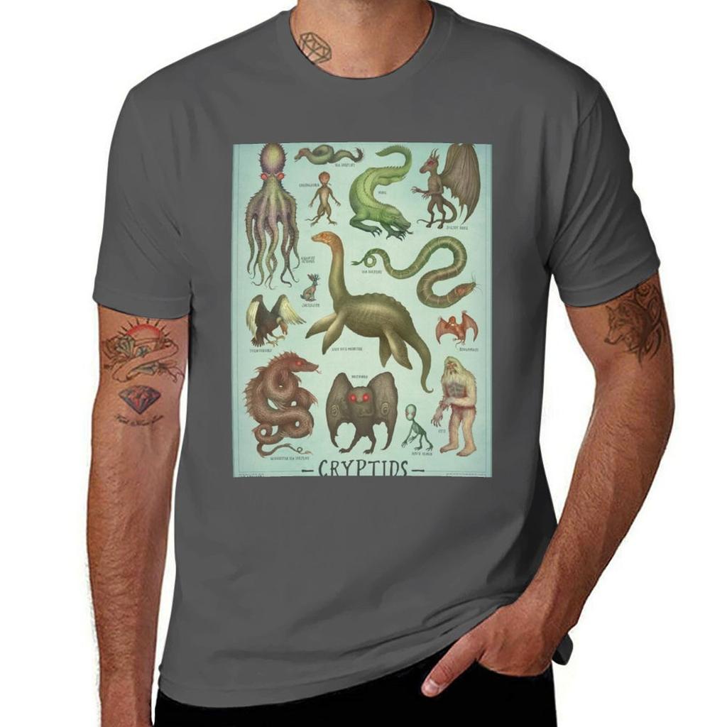 Cryptids Cryptozoology Species Tshirt Summer Holiday Tshirt
