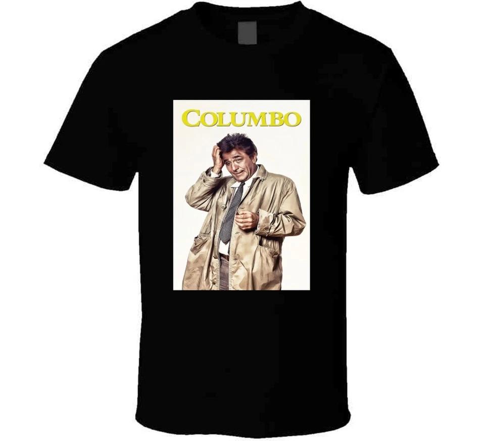Columbo Tv Show Tee American Crime Drama Television Series T Shirt S