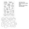 Cactus Silicone Stamp Set, Transparent Clear Stamp & Metal Cutting Dies for Card Making, Scrapbooking, Journaling, DIY Craft Kit