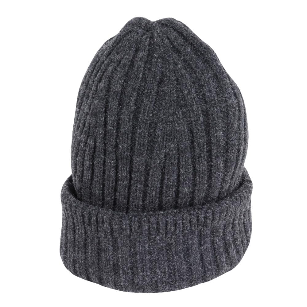 THE NORTH FACE Radial Wool Beanie (Unisex Knit Cap / KODENSHI Lining / Mixed Charcoal) Free / Head 56.5–59.5 cm