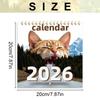 2026Cat Calendar Cute Cat Calendar Fun Family Planner Monthly Holiday Plan Reminder Planning Tool Suitable for Bedroom and Study
