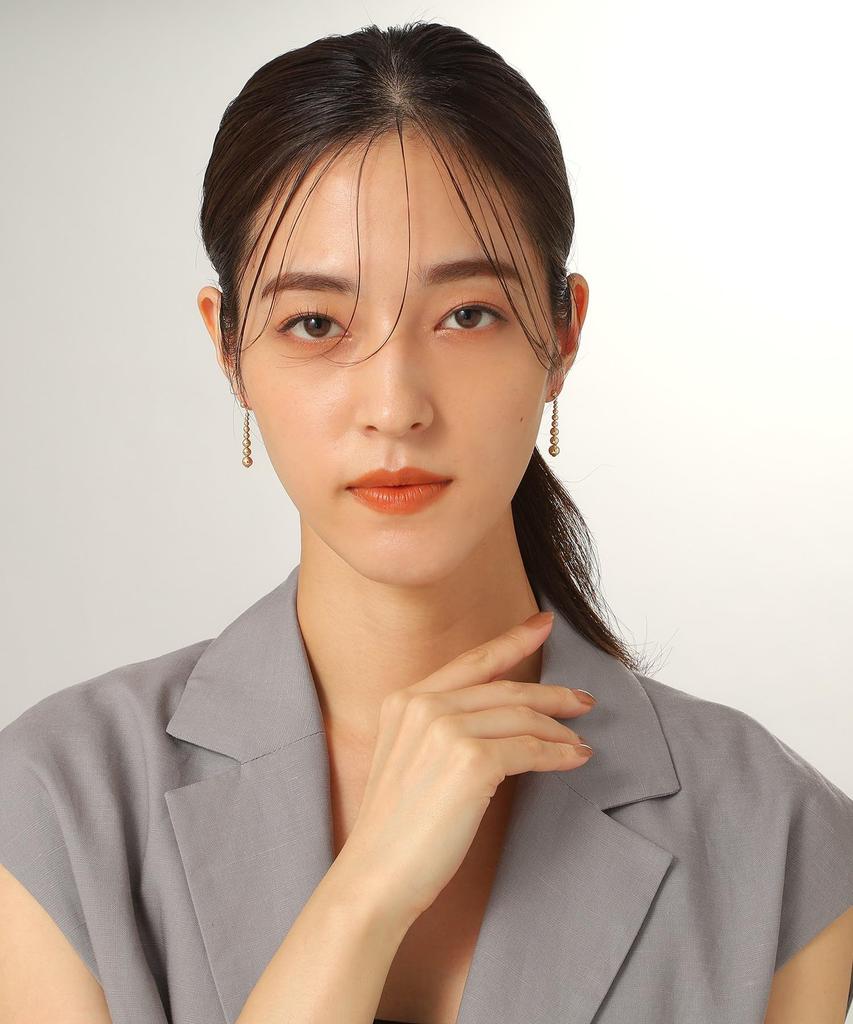 Ohrringe K10 Hohlkugel Farbverlauf Ohrstecker 40576549 Gelbgold 00 [Kokoshnik] Damen (100)