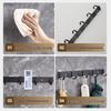 Gureide Gray No-Drill 6-Hook Strip