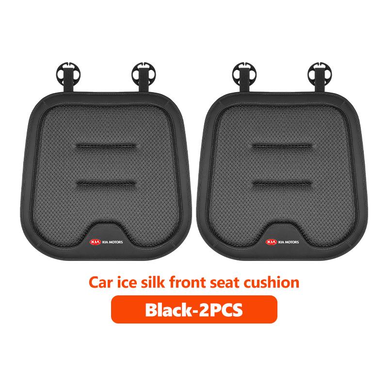 For KIA Car Seat Cover Ice Silk Seat Waist Cushion Covers Auto Seats Protection Pad Cerato Soul Venga Forte Spectra Sedona Niro