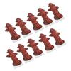 10pcs Dog Pee Pad Trainer Paper Fire Hydrant Shaped Pet Diaper Pad Guide for Puppy