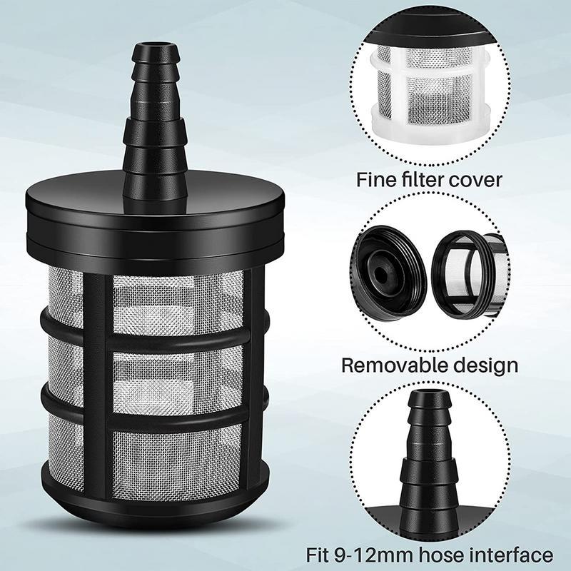 9-12 mm Hose Pipe Filter Venturi Filters Sprayer Pump Filtering Check Valve Net Strainer Mesh Car Wash hose filter water garden
