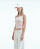 REST&RECREATION Raw-Edge Logo Cap - White