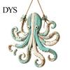 Cordless Wall Lighting Coastal Fish Pendant with Light, Fish/Turtle/Jellyfish/Dolphin/Octopus/Whale Shape, Resin Ocean Bedroom Bedside Light