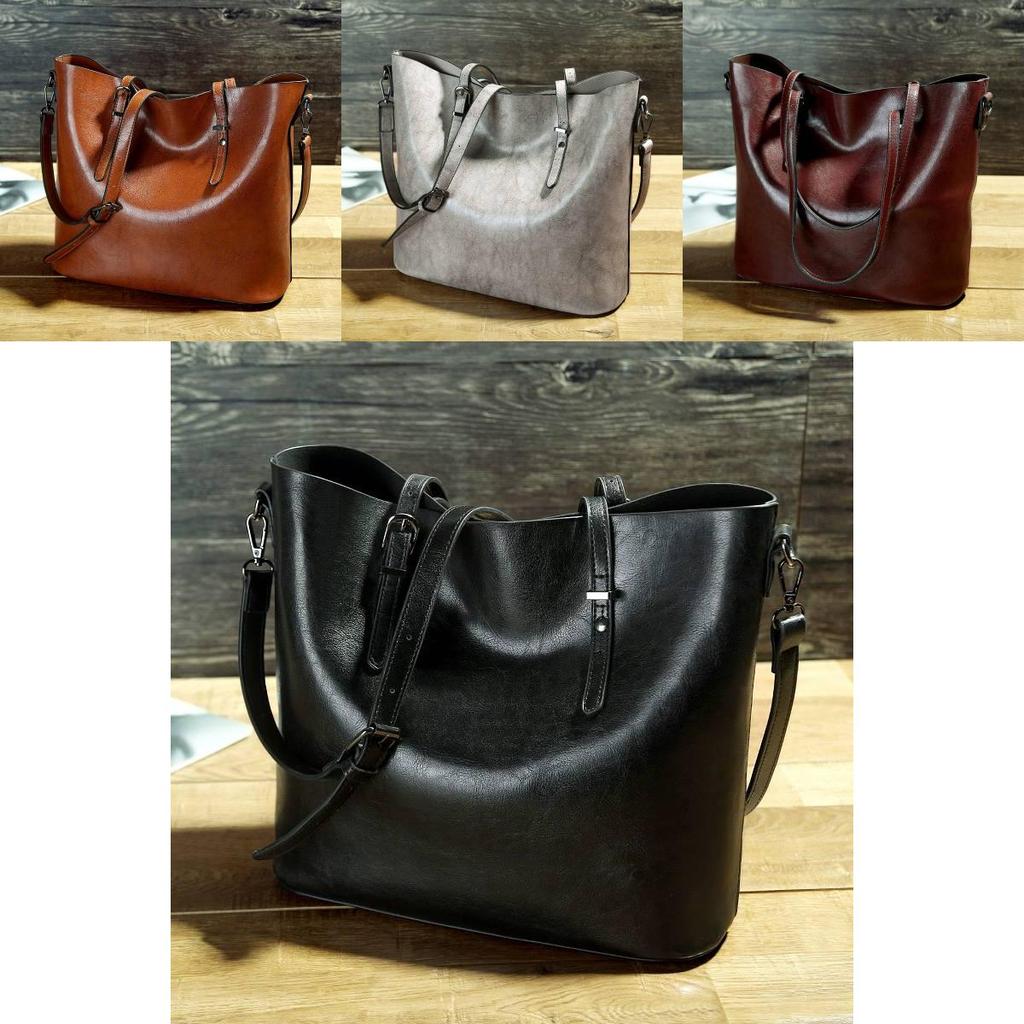 Fashionable Pu Tote Bag For Women With Multiple Pockets And Soft Handles