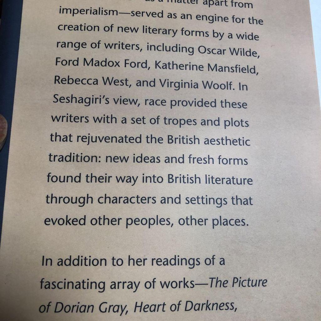 [USED] Race and the Modernist Imagination