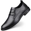 Fashion Luxury Brand Men's Business Formal Shoes Pointed Lace Up Men's Leather Casual Shoes Interview Commuting High-quality Work Shoes