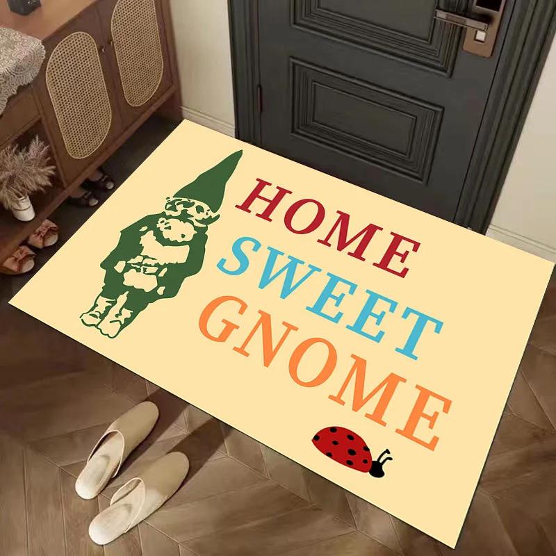 Retro Creativity Ins Trend Carpet Rugs for Living Room Decor Bedroom Bedside Rug Lounge Area Nonslip Floor Mat  Entrance Doormat