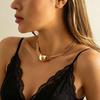 European & American Multi-layer Chain Light Luxury Metal Punk Hip Hop Necklace Bracelet