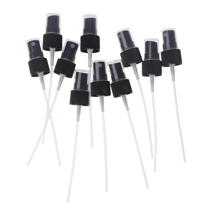 10pcs Spray Bottle Tops Fine Mist Spray Bottle Heads Perfume Sprayer Replacement Refillable Bottles Accessories For Travel