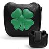 Leaf Pattern Golf Iron Club Head Cover Protection Sleeve Golf Rod Head Cases Waterproofs PU Golf Club Head Cover