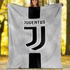 1pc Juventus Theme Blanket - Digital Print, Polyester, Cozy for All Seasons, Perfect for Outdoor, and Travel
