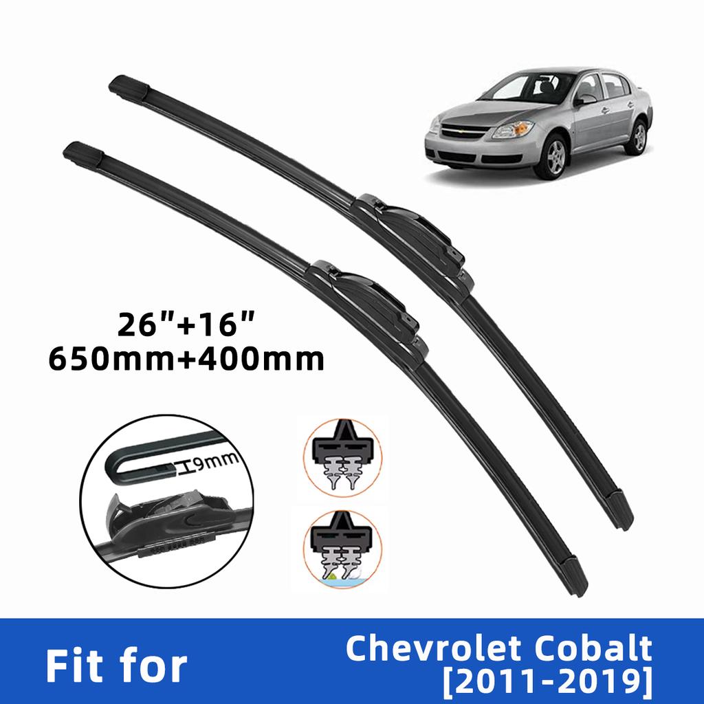 2PCS 4PCS Wiper Blades for Chevrolet Cobalt 2011-2019 Front Double Rubber Strip Wiper Blade Windshield Brushes Windscreen Window Accessories