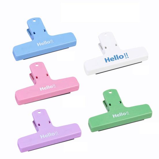 Refrigerator Magnetic Clip Non-Slip Design Portable Widely Used Heavy Duty Whiteboard Fridge Magnetic Clamp