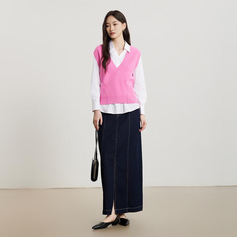Gaojin Casual V-Neck Knit Vest