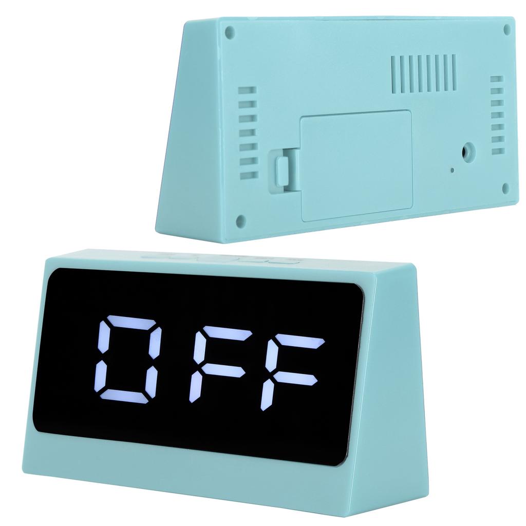 LED Digital Alarm Clock Silent Smart Temperature Date Luminous LargeScreen Desktop Makeup