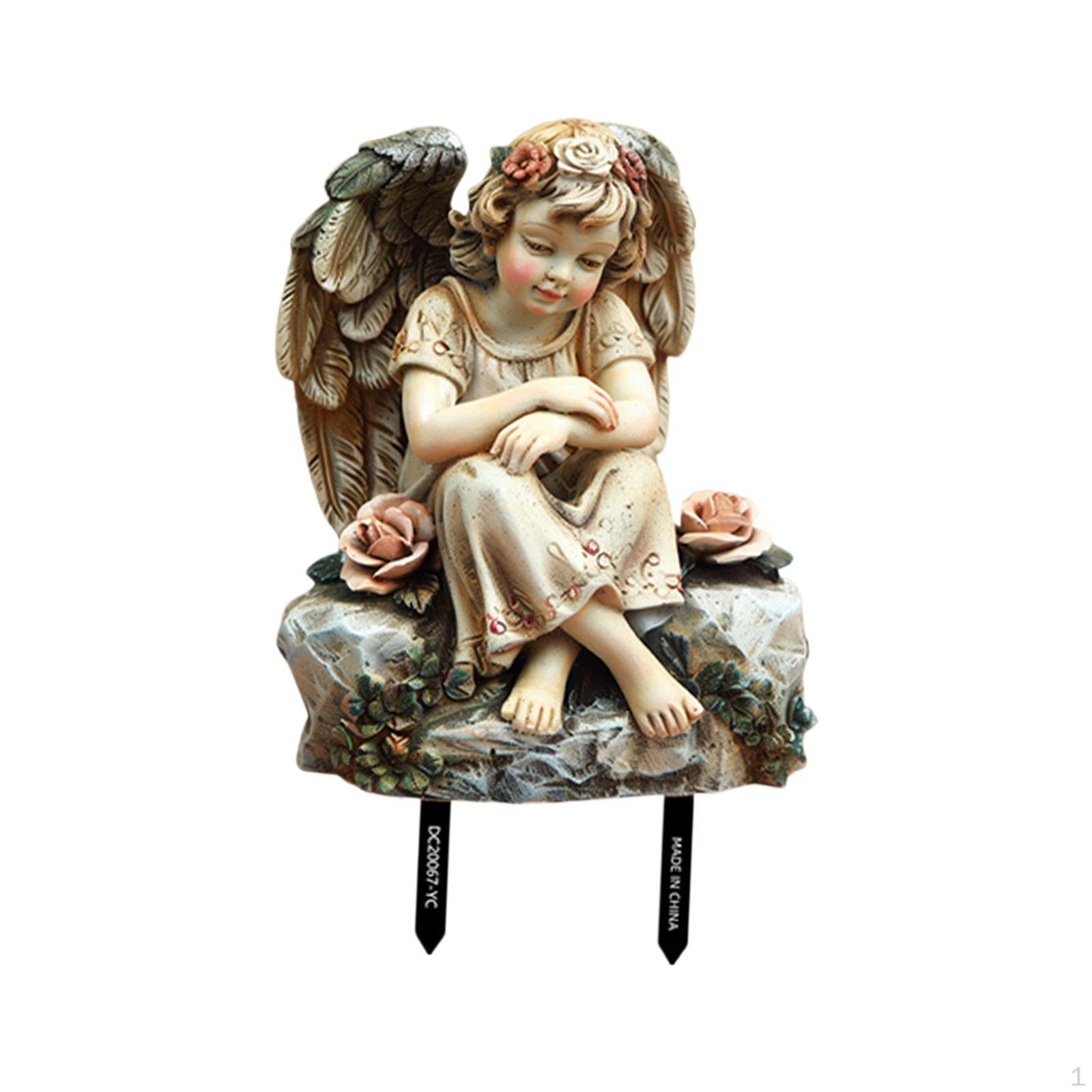 

Stake Girl Decorative Garden 2D Acrylic Sign Yard Art Decor Lawn Ornament Creative Flat Style A
