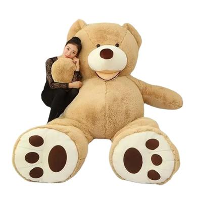 200cm Huge Big America Bear Stuffed Animal Teddy Bear Cover Plush Soft Doll Pillow Cover  Without Stuff  Baby Toys