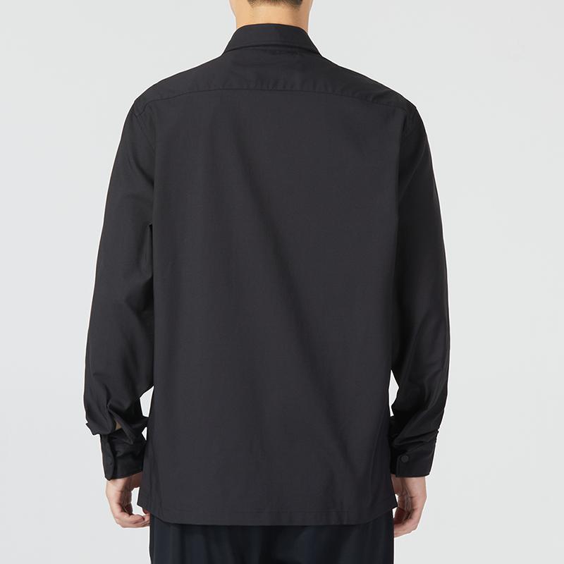 Timberland Classic Comfortable Polo Button Long Sleeve Shirt Men shirts Black A5UMS-B23