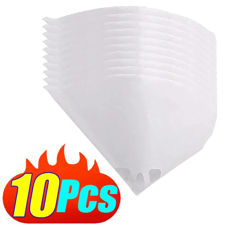 100Pcs Paint Mesh Paper Filter Purifying Straining Filter Funnel Disposable Auto Spray Paint Tool Conical Nylon Micron Funnel