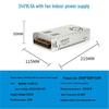 220V To 24V/12V/5V DC LED Power Supply Transformer for LED Strips, 2A/5A/10A/15A/20A