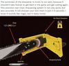 Přenosná ostřička zubů motorové pily Ostřete řetěz motorové pily s montáží na lištu Rychlé broušení Ostření Řetěz motorové pily Dřevoobráběcí nástroje