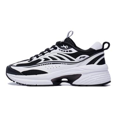 Li Ning Comet Wear Resistant And Lightweight Low Top Casual Shoes Women's White Black AGCT236-1