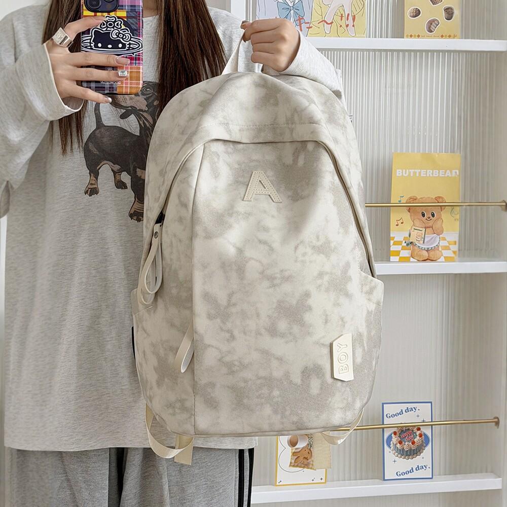Schoolbag high value fashion rendering backpack couple style commuting leisure large capacity schoolbag lightweight trend versatile backpack