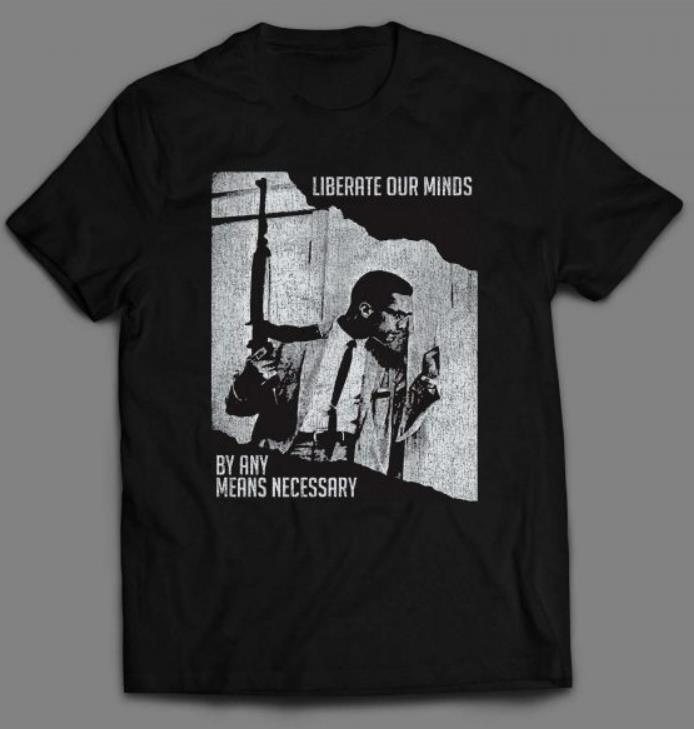 

Malcolm X t shirt art/graphic//f wbr/ ull/HOT hot shirt Unisex T-Shirt L