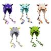 Ear Protection Plush Knitted Hat Windproof Pullover Caps Versatile Beanies Hat  Women