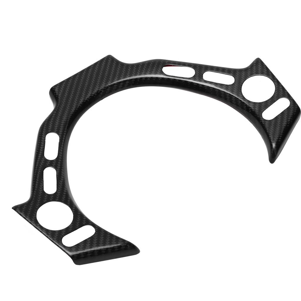 Auto-Lenkradrahmen-Abdeckungsverkleidung aus trockenem Carbonfaser-Ersatz für NISSAN GTR R35 2009-2016
