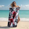 Spider-Man beach towel Outdoor camping Beach towel for vacation swim Outdoor pool Absorbent bath towel