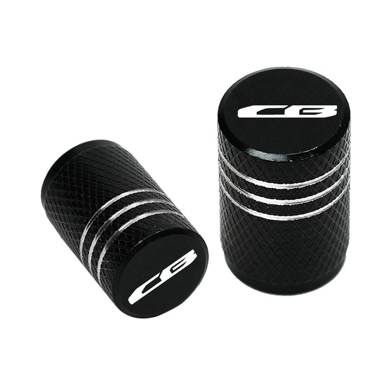 For Honda CB125R CB150R CB190R CB250R CB300R CB400 CB500X CB500R CB650F CB1100 Motorcycle Tire Valve Air Port Stem Cover Caps ZOPJT1
