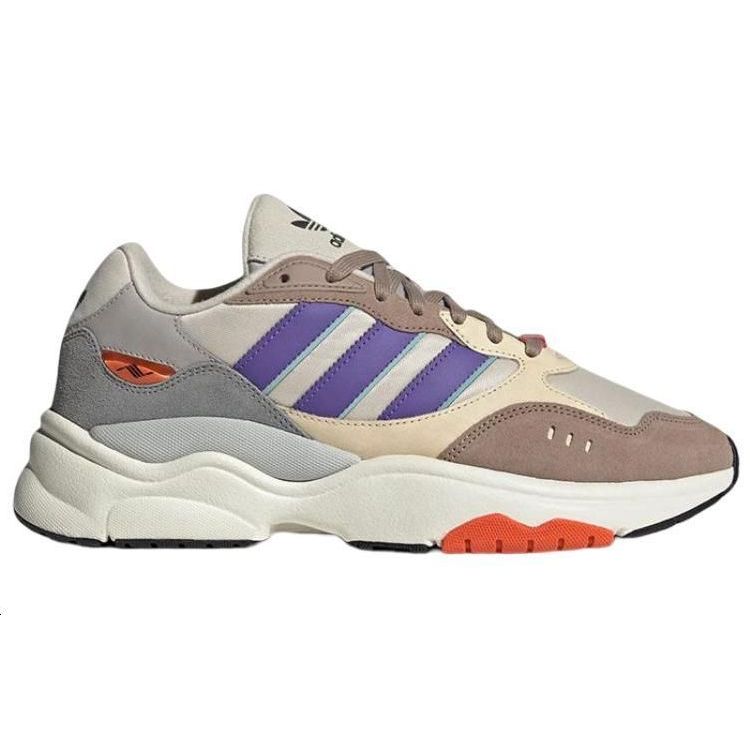 Adidas Retropy F90 Chalky Brown Purple Rush Unisex Sneakers Tan Aluminium HP8029