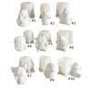 3D Cartoon Animal Silicone Molds Baking Molds Handmade Rabbits Chicken Plaster Molds Castings Molds Craft Supplies