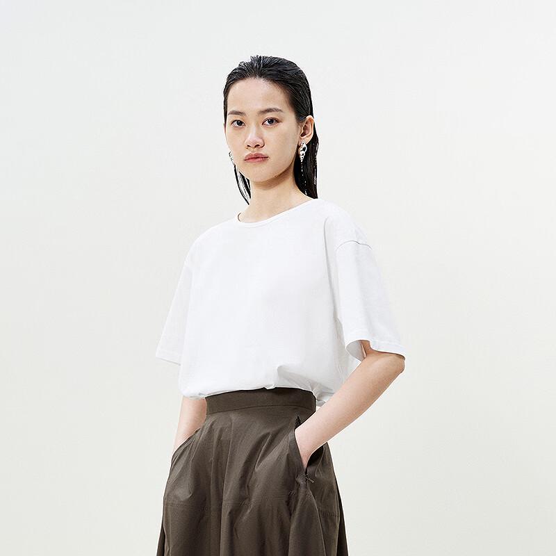 Less 2025 Summer Loose Short Sleeve Round Neck T-Shirt